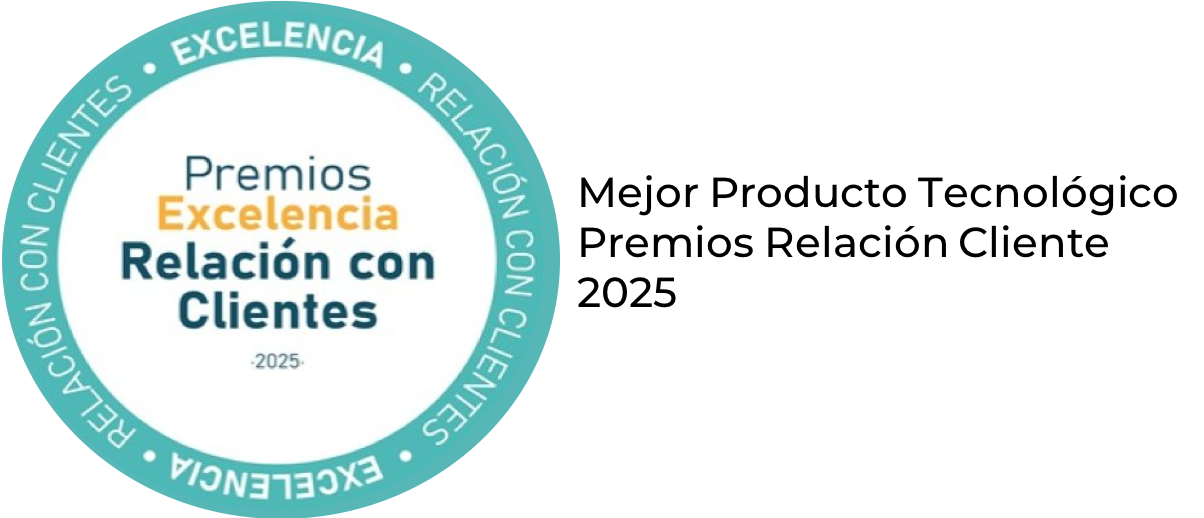 Premio Excelencia Relación con Clientes 2025 - Mejor Producto Tecnológico